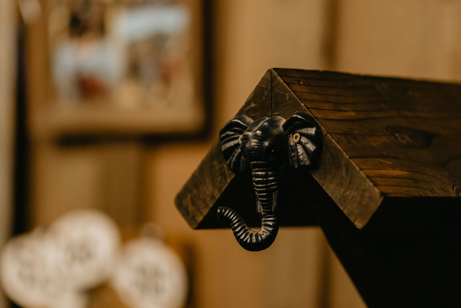 elephant saddle rack